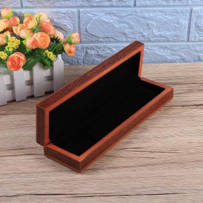 China China Decorative Gift Storage Box Organizer For Jewelry Necklace Bracelet Watch Delicate Wooden Box For Women Girl Men - Rectangular for sale