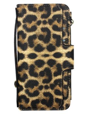 China Shockproof For iPhone 11 Case Leather Soft Cover Detachable TPU Wallet Stand Function Card Holder Zipper Leopard for sale