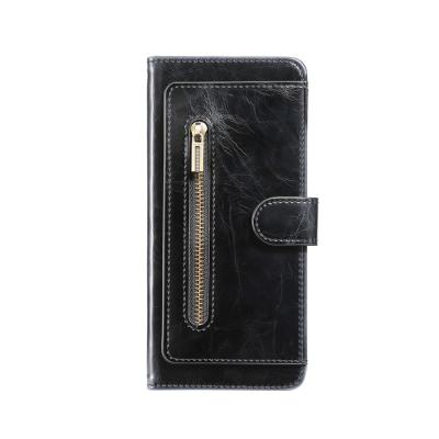 China Wallet Function For Huawei P40 Card Slot Leather Zipper Wallet Case Stand Protective Function for sale