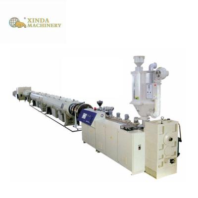 China New Xingda 250-800mm Drain Plastic Pipe Production Line , PP PE HDPE Pipe Extrusion Making Machine For Making Pipe for sale