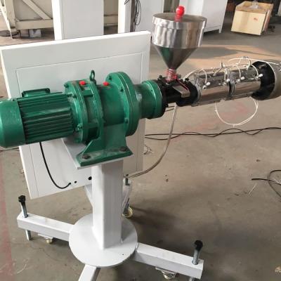 China sj25 mini lab plastic single screw extruder PIPE sj25 extruder for sale