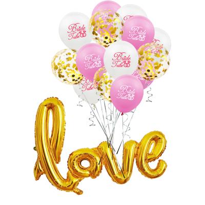 China Gift Toy Popular Love Valentine's Day Balloon Set for sale