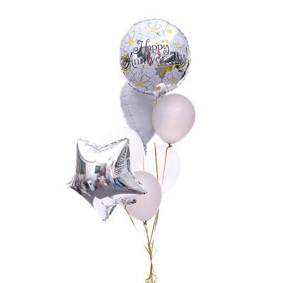 China 7th Birthday Party / Happy Birthday Atmosphere Decorated Balloons Set for sale