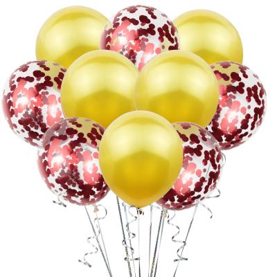 China Gift Toy Happy Birthday Party Decoration Latex Confetti Balloons Hot Selling Products for sale