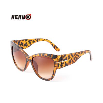 China Rivet Cat Eye Sunglasses Kenbo Eyewear 2020 Fashion Sunglasses Small Leopard Cateye Sunglasses Women Vintage for sale