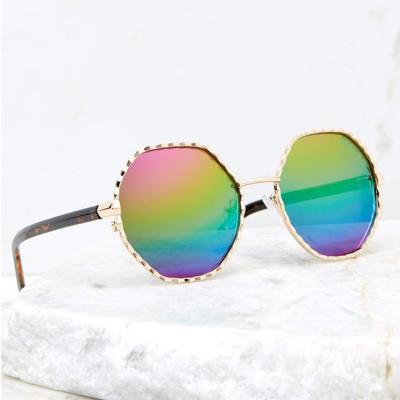 China Fashion Kenbo sunglasses 2020 new arrivals brand designer Metal Round Frame trendy women fashion sun glasses sun glasses for sale