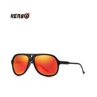 China Fashion Eyewear 2021 Kenbo Sports Sunglasses Polarized Outdoor Men Women Aviation Design Hot Selling Sunglasses for sale