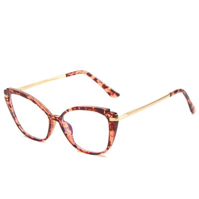 China 2021 Kenbo Eyewear Anti Blue Light Blocking Cat Eye Glasses Glasses Shape Tr90 Colored Optical Frame For Women for sale