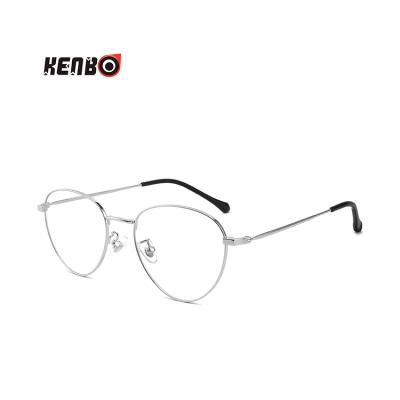 China For Kenbo Eyewear 2021 Cat Eye Optical Frames Women Flexible Fashion Glasses Titanium Frame Eye Glasses Reading Glasses for sale