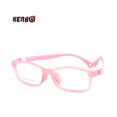 China For New Style Eyewear Kenbo Children's Reading Glass TR90 Blue Light Classic Square Frame Blocking Reading Glass Boys And Girls for sale