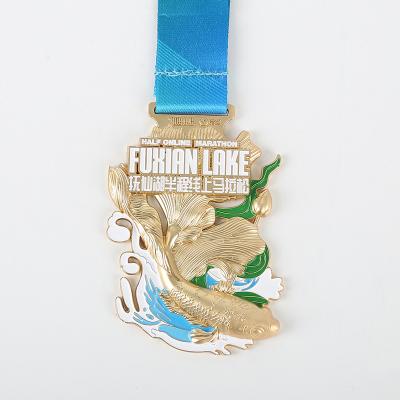 China China Guaranteed Professional Unique Printing Quality Custom Marathon Medal Manufacturer From China for sale