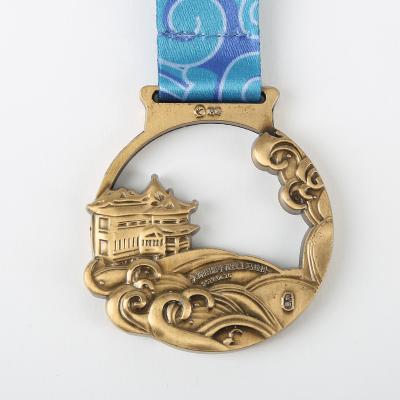 China Customizable Commemorative Marathon Gift Souvenir Gift China Factory Metal Medal for sale