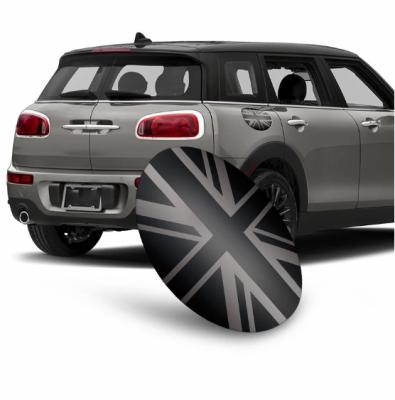 China 304 Stainless Steel yujiang Fuel Tank Cover Car Sticker For MINI F54 F60 R60 R61 Styling Accessories Stainless Steel Union Jack Black Blue Sliver for sale