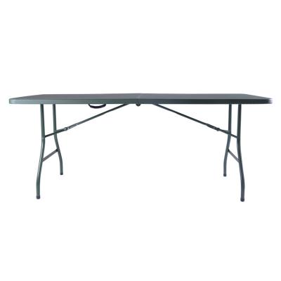 China Adjustable (Height) Environmental Protection HDPE Healthy Portable Material Home Desk Long Folding Table for sale