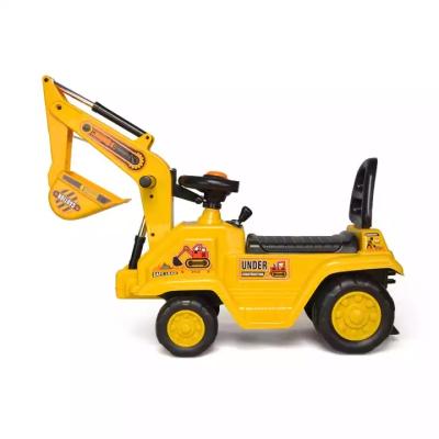 China Scooter Truck To Implement Kids Excavator Engineering Car Toy Crane Can Sit And Ride A Big Car Toy Four Wheel Sliding Cars For Kids for sale