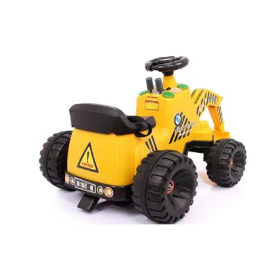 China Scooter truck To implement good selling excavator truck play set unboxing with excavator balance bike baby car toys for kids for sale