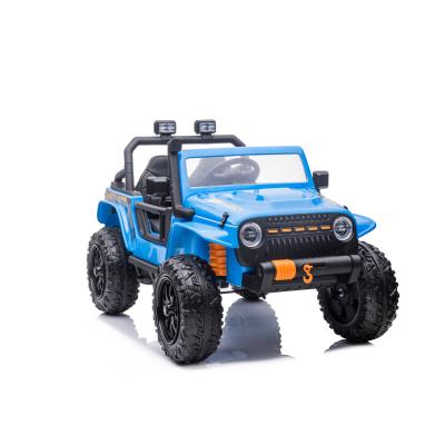 China Toy Fashion Toy 12v Battery Children's Electric Blue Four Wheels Ride On Car for sale