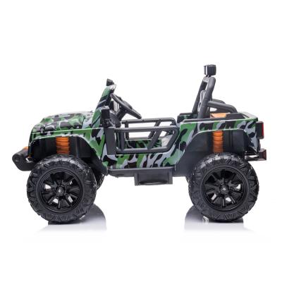 China Toy Fashion Toy 12v Battery Children's Electric Green Four Wheel Ride On Car for sale