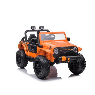 China Ride On Toy Fashion Toy 12v Battery Children's Electric Orange Four Wheels Ride On Car for sale