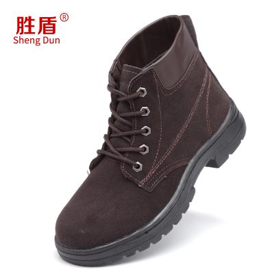 China Anti-smash and anti-stab whip high top breathable safety shoes for men and women with rubber sole large size anti-smash and anti-stab for sale