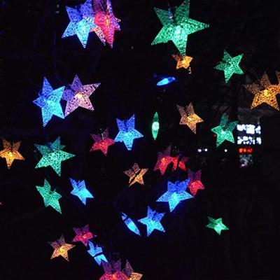 China Stars 6.5m 21ft Christmas Decor 30LED String Lights Twinkle Bling IP65 Outdoor Starry Non Rewire Non Solar Lights For Wedding Holiday Party for sale