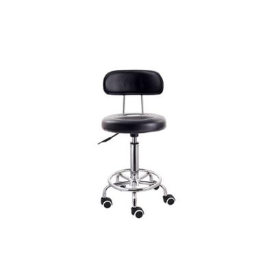 China Modern Leather Steel Frame Barber Chair Salon Nail Chair Modern Furniture Chair Material for sale