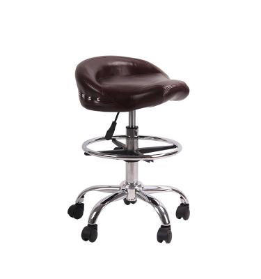 China Antique Styling Chair Adjustable And Swivel PU Barber Chair For Convenient Leather Haircut for sale