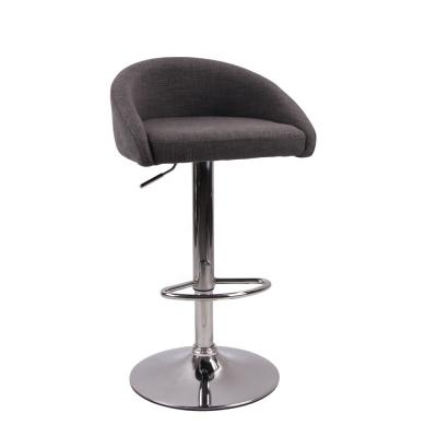 China Morden Wholesale Price Single Commercial PU Leather Adjustable Bar Stool for sale