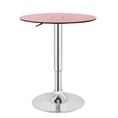 China Mordern Acrylic Table Top, Non Adjustable Height Bar Table for sale