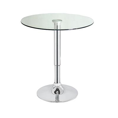 China Professional modern basics tour Ktv Mini Glass Table Bar Tables for home for bar for sale