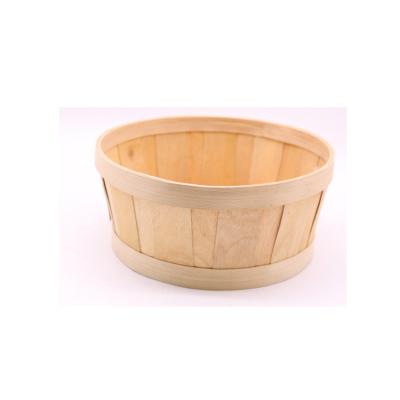 China 2020 Natural Chinese Wooden Easter Wooden Eggs Storage Bamboo Vendor Traditional Hot Sale Woven Gift Baskets for sale