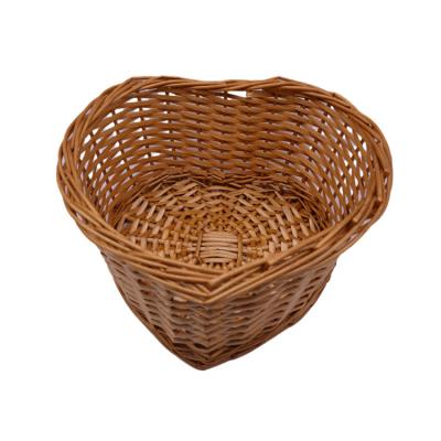 China Chinese durable custom antique small heart-shaped gift viable all wicker baskets wholesal containers-wicker basket baskets for sale