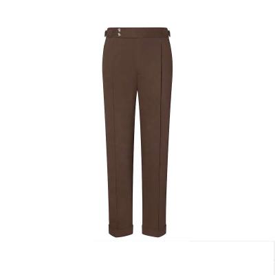 China 2021 European Style Tailored Anti-Static Pants MTM Men Pants Slim Fit Trousers Slacks Slacks for sale