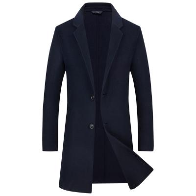 China Wholesale Anti-shrink Jacket New Style Wool Men Coat Long Men's Wool Winter Coat for sale