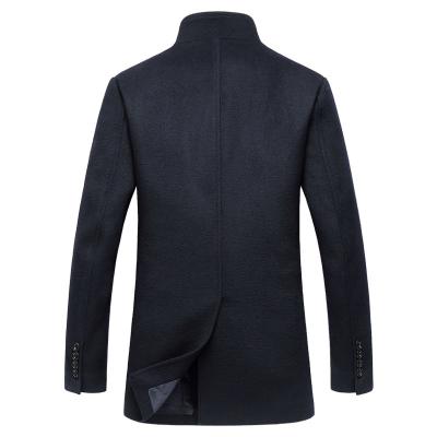 China Wholesale Anti-Shrinkage Men Coat Jacket New Wool Men Coat Long Crossover Men Coat for sale