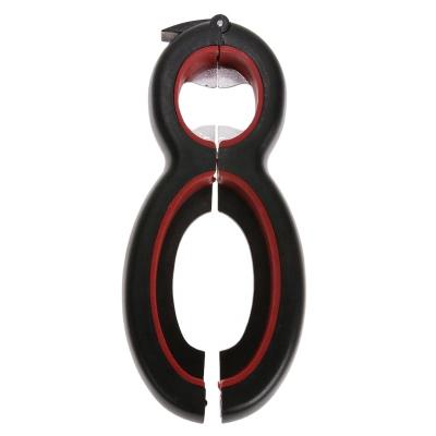 China Multi Sustainable 6-in-1 Jar Functional Bottle Can Opener for sale