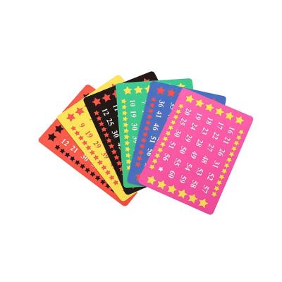 China Paper Card Mental Mind Magic Tricks Present Magic Trick Telepathy Game Cards Mental Trick To Read Minds Number Magic Card For Kids for sale