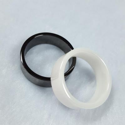 China The ceramic ring of the men's fashion shiny polished fashionable durable jewelry tops for sale