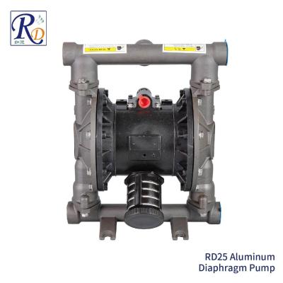 China 1'' Aluminum Alloy Double Diaphragm Pump With Santoprene Membranes for sale