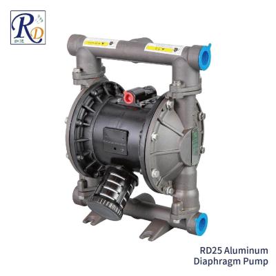 China 1'' Aluminum Diaphragm Pump Double Diaphragm Pump With Santoprene Membranes for sale