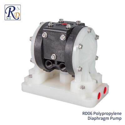 Cina RD06 Mini Plastic Diaphragm Pump Spring disegnano la valvola non di ritorno in vendita