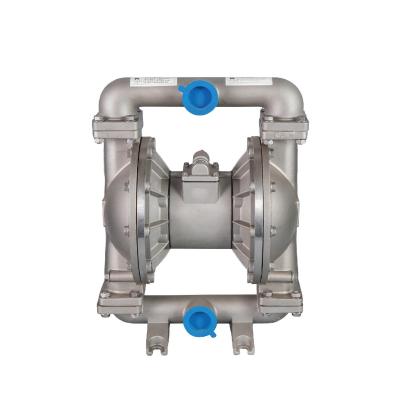 China Full Stainless Steel Air Operated Diaphragm Pump Atex Fuel Transfer 1-1/2 Inch for sale