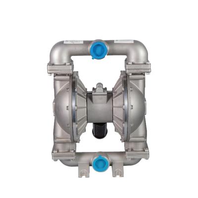 China Advanced 2 quot Stainless Steel Air Operated Diaphragm Pump for Industrial Applications for sale