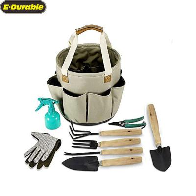 China Wholesale 9 Piece Garden Gardening Tools New Design Multifunctional E-durable Heavy Duty Plant Tool Kit 2021 Upgraded Version for sale