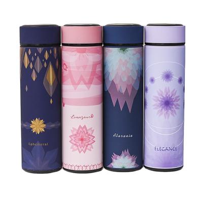 China PORTABLE Wholesale 304 Stainless Steel Double Wall Insulated Water Bottle Tea Thermal Vacuum Flask With Filter for sale