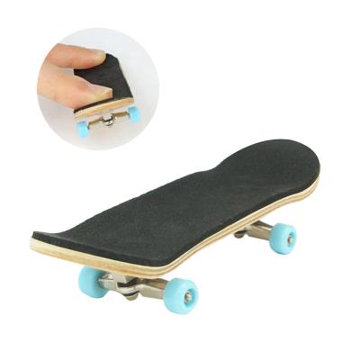 China Maple Wooden Skateboard 5layers Maple With Ball Bearings Sports Game Finger Pad Board DIY Mini Skateboard Children Adults Toy for sale