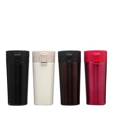 China High Quality Hot Sale 380ml Vacuum Coffee Travel Double Walled Insulated Stainless Mug Viable With Leak Proof Shake for sale