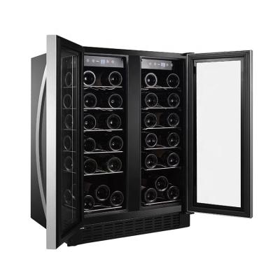 China 36 Bottle Outdoor Dual Zone Beverage and Compressor Cellars for sale