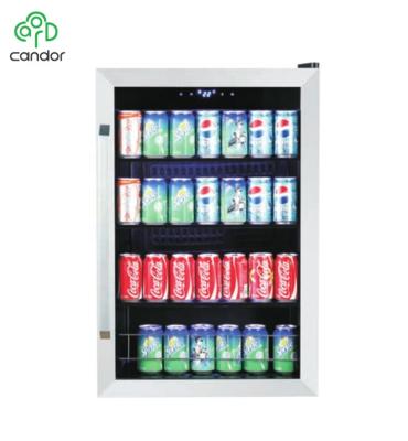 China Franchise: top compressor 95L beverage cooler / bar fridge JC-95 JC-95 display fridge for sale