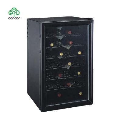 China Commercial 28 Bottles Semiconductor Wine Cooler CW-80AA for sale